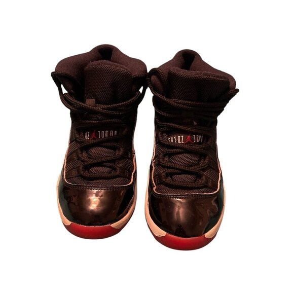 Size 13C (PS) Jordan 11 Retro 2019 Bred Pre Owned Black & White Children’s Shoes - Picture 1 of 14